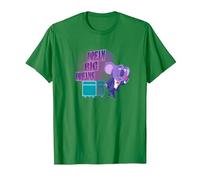 Sing 2 Buster Moon Dream Big Dreams Camiseta, Hombre, Verde Kelly, 3XL
