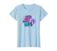 Sing 2 Buster Moon Dream Big Dreams Camiseta, Mujer, Azul Bebé, L