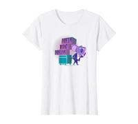 Sing 2 Buster Moon Dream Big Dreams Camiseta, Mujer, Blanco, L