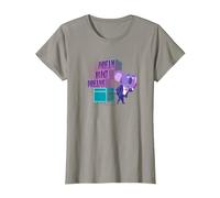 Sing 2 Buster Moon Dream Big Dreams Camiseta, Mujer, Pizarra, S