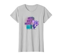 Sing 2 Buster Moon Dream Big Dreams Camiseta, Mujer, Plata, M