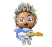 Sing 2 Riff Rock Ash Juguete de peluche Sing 2 Merchandising Figura de fresno de 30,5 cm, accesorios de dormitorio, cojín de cenizas cantantes para niños y niñas de 3 años o más, juguete en