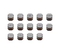 SING F LTD 140 unidades de 14 valores 2.2UH - 680UH CD54 Kit surtido de inductor de potencia SMD 2.2UH 3.3UH 4.7UH 6.8UH 10UH 22UH 33UH 47UH 68UH 100UH 220UH 330UH 470UH 680UH