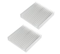 SING F LTD 2 disipadores de calor de aluminio radiador de aluminio 100 x 100 x 18 mm compatible con Huawei AX3PRO para computadoras FET IC amplificadores de potencia reguladores