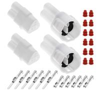 SING F LTD Kit de 2 conectores de motocicleta de 3 pines compatibles con enchufe Sumitomo compatible con Yamaha compatible con Kawasaki conector automotriz macho hembra de 3 pines