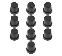 SING F LTD Paquete de 10 pomos de control de potenciómetro de 6 mm, 19 x 18,5 mm, compatibles con Bartolini
