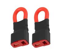 SING F LTD Paquete de 2 conectores hembra en T de cortocircuito, puente de batería para coches RC, aviones, drones, paquetes LiPo, compatible con enchufe Deans T