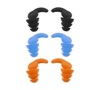 SING F LTD Tapones para los oídos de natación de silicona impermeables para los oídos con funda portátil para natación, surf, baño, otros deportes acuáticos