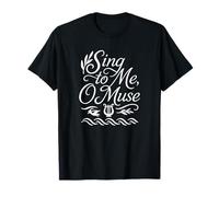 Sing to Me O Muse Lira de poesía épica Griega Camiseta