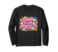 Sing To Me Paolo Pastel Linda Mariposa Nostalgia Manga Larga