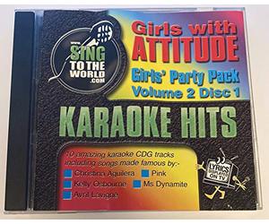 Sing to the World Karaoke CDG - Girls with Attitude; Girl's Party Pack Vol. 2 Disc 1
