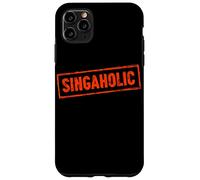 «Singaholic» no Puede Dejar de Cantar Música Coral Divertida Carcasa para iPhone 11 Pro MAX