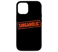 «Singaholic» no Puede Dejar de Cantar Música Coral Divertida Carcasa para iPhone 12/12 Pro