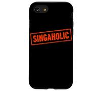 «Singaholic» no Puede Dejar de Cantar Música Coral Divertida Carcasa para iPhone SE (2020) / 7/8
