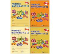 Singapore Math Primary Mathematics Grade 1 Kit (US Edition), Textbooks 1A and 1B, Workbooks 1A and 1B (Primary Mathematics Us Edition)