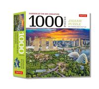Singapore's Gardens by The Bay - 1000 Piece Jigsaw Puzzle: (Finished Size 24 in X 18 in)