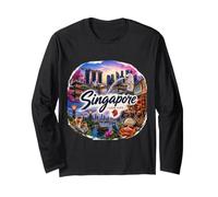 Singapur Sudeste Asiático Península Malaya Isla Hong Kong Manga Larga