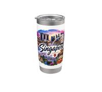 Singapur Sudeste Asiático Península Malaya Isla Hong Kong Vaso térmico de acero inoxidable de doble pared
