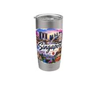 Singapur Sudeste Asiático Península Malaya Isla Hong Kong Vaso térmico de acero inoxidable de doble pared