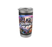 Singapur Sudeste Asiático Península Malaya Isla Hong Kong Vaso térmico de acero inoxidable de doble pared