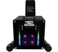 SingCube Luces recargables Bluetooth para máquina de karaoke y dos micrófonos, 5 W (SINGCUBE01)