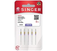 Singer 5 agujas para máquina de coser 2045 (100/16) - Telas elásticas