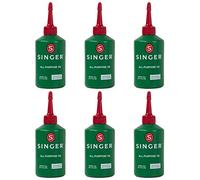 SINGER Aceite para máquina de coser (paquete de 6)