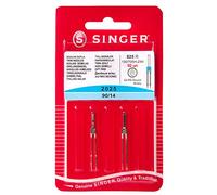 Singer - Agujas Dobles para máquina de Coser (Distancia: 3)