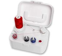 Singer Bobbin Winder Bobinadora de Bobina, Fácil de Enrollar con una Sola Pulsación, Apagado Automático, Compacto y Portátil, Ideal Devanador De Canillas Para Operaciones De Cosido, Blanco