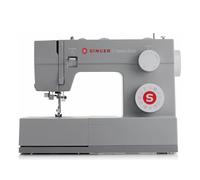 Singer Heavy Duty 4432 Máquina de Coser Mecánica, 32 Puntadas, Motor Potente, Ojal Automático, Enhebrador Automático, Placa de Refuerzo de Acero Inoxidable