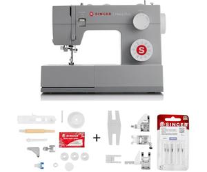 Singer Heavy Duty HD 4423 Máquina de coser con motor reforzado y exclusivo SET DE REGALO DE CUCIREONLINE