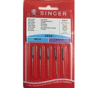 Singer Jeansnadel 2026 Mix 5er Aguja, Metal, Plata, 7 x 0,03 x 4 cm, 5