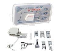 SINGER Kit de Accesorios, Incluyendo 9 pies prensatelas, Aguja Doble, y Caso