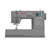 SINGER® Máquina de coser resistente 6800C | 50% más de potencia, alta velocidad y letras | Accesorios especiales | Ideal para mezclilla, cuero, vinilo y telas | Fácil para costura resistente y