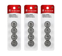 Singer MULTI2136-3 Bobinas de Metal, metálico, 3-Pack, 3