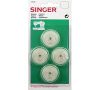 Singer-Ref 03044 Paquete De 4 Canillas Para Máquinas de Coser Singer 700/1425/250