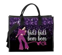 Singer Selen - Bolsa de mano inspirada en Bidi Bidi Bom - Regalo para fanáticos de la danza latina de los años 90, Bom 2 TB, large
