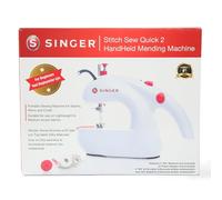 Singer Stitch Sew Quick 2, metal, color blanco