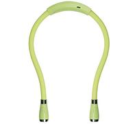 SingHong Lámpara de lectura LED para libros de cuello recargable por USB, manos libres, 4 bombillas LED, 4 brillo ajustable, para leer en la cama o leer en el coche (verde)