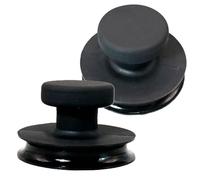 Singing Bowl Stabilizer, Suction Cup Handle, 2 Pieces Non-Slip Base for Yoga Meditation Class, Zen Decor, Chakra Balancing Mindfulness Indoor Outdoor Practice, 3.15x1.97 inches