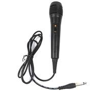 Singing Machine unidireccional Micrófono dinámico con cable de 5 pies.