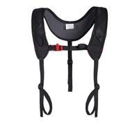 Singing Rock Arbo Chest - Cinturón para el pecho (universal, negro, espuma EVA, PAD, PES, PE, PP, elastano, arboristas, arboristas, arboristas, trabajadores en la construcción de árboles y paisajismo,
