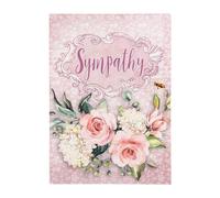Single Cards: Sympathy Floral 2 Thessalonians 2:16-17 (Set of 6)