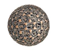 Single D100 Game Dice, 100-Sided Dice for Role-Playing, Striking Design Tabletop Toy for RPGs, Perfect Dice for and Other Role-Playing Games, Single D100 Game Dice, Fantasy
