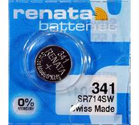 Single de Renata reloj batería Suizo hizo Renata 341 o SR714SW 1,55 envío rápido (5 X 341 or SR714SW)