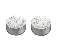 Single de Renata reloj batería Suizo hizo Renata 393 o SR754SW o AG5 1.5V rápida nave (2 x 393 Or SR 754 SW)