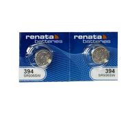 Single de Renata reloj batería Suizo hizo Renata 394 o SR936SW o AG9 1.5V rápida nave (2 x 394 Or SR 936 SW)