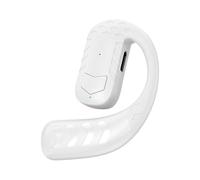Single Ear Headset, Wireless Earpiece, Hands-Free Headset Earphones for Driving, Exercise, and Work, Long Battery Life for Extended Talk Time, Compatible with Cell Phones, Computers, 180 mAh