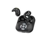 (single.earphone.style, black) Wireless Sleep Earphone Noise Reduction Invisible Earphone Remote Control