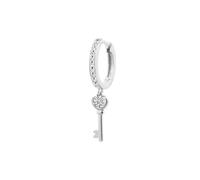 Single earring for women hoop Rue des Mille 925 silver zirconia ORZ-018 M3 CHIA RH